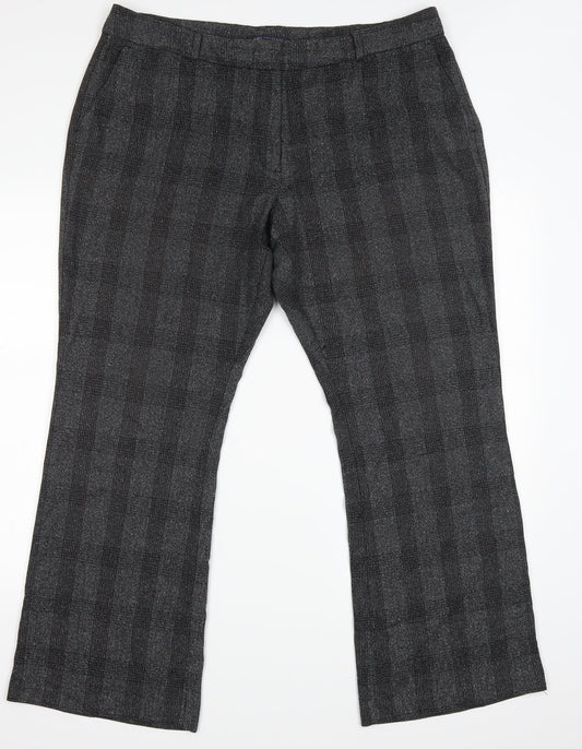 Marks and Spencer Womens Grey   Trousers  Size 36 in L27 in