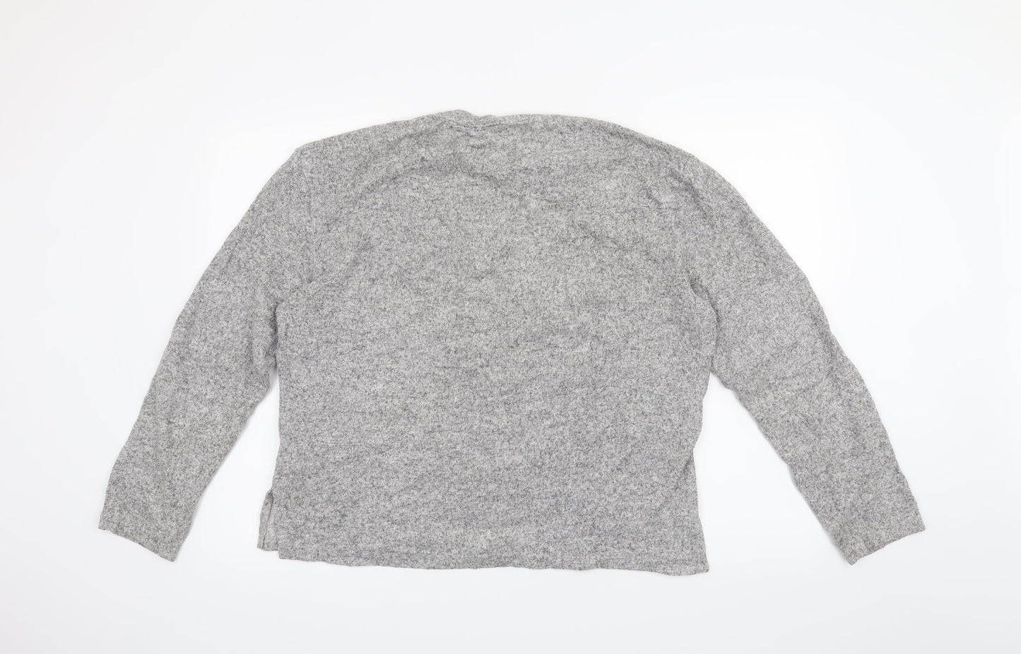 H&M Womens Grey   Pullover Jumper Size L
