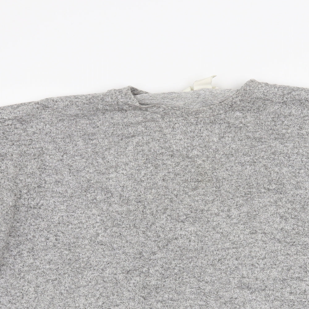 H&M Womens Grey   Pullover Jumper Size L