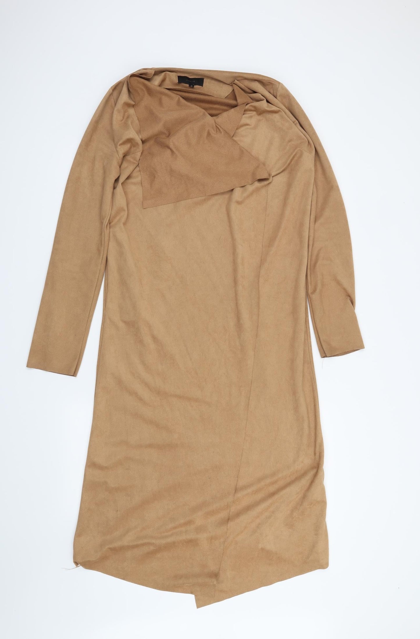Julie Womens Brown   Jacket Coat Size 10