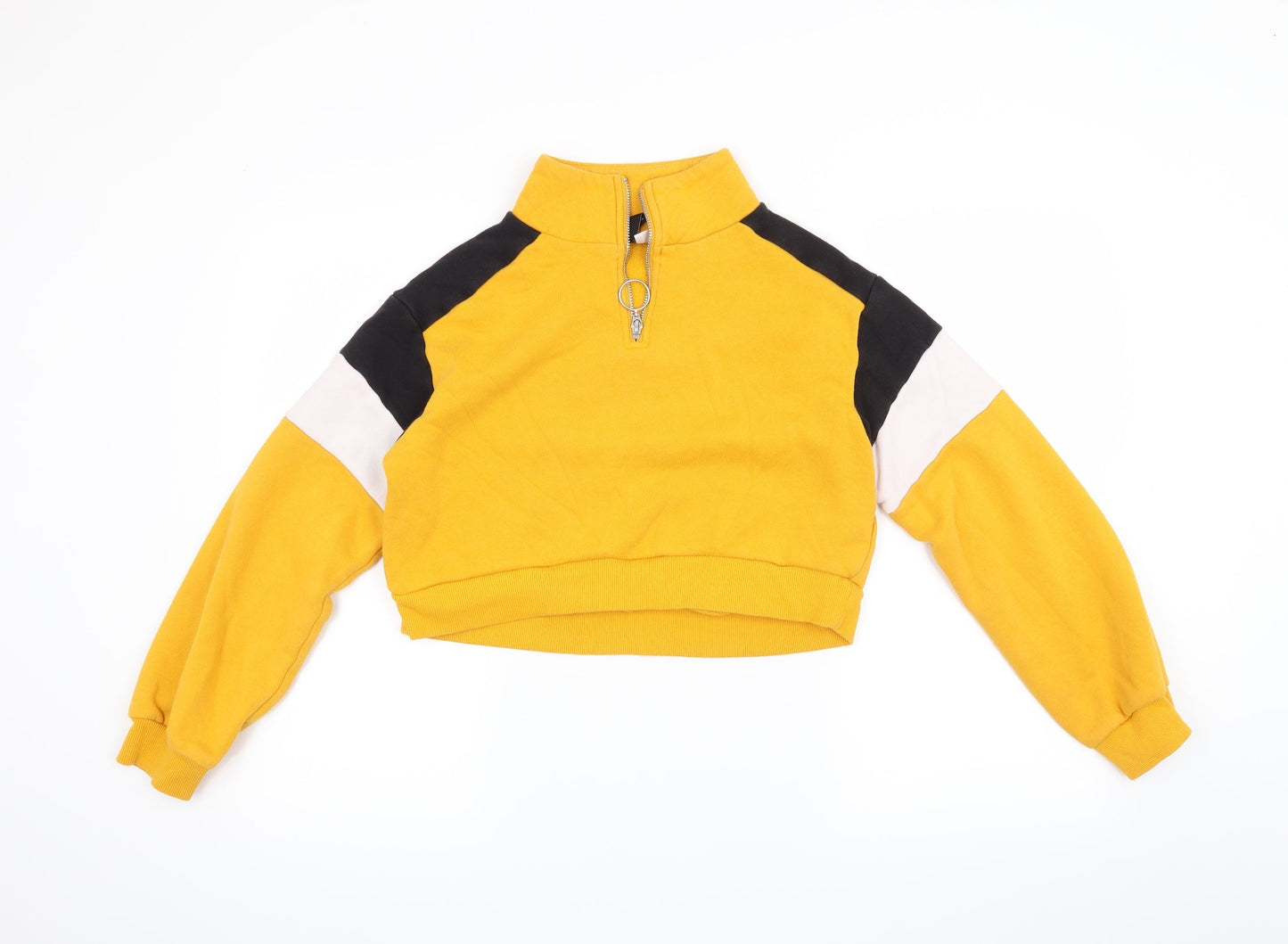 H&M Womens Orange   Pullover Jumper Size XS