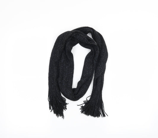 Preworn Womens Black    Scarf