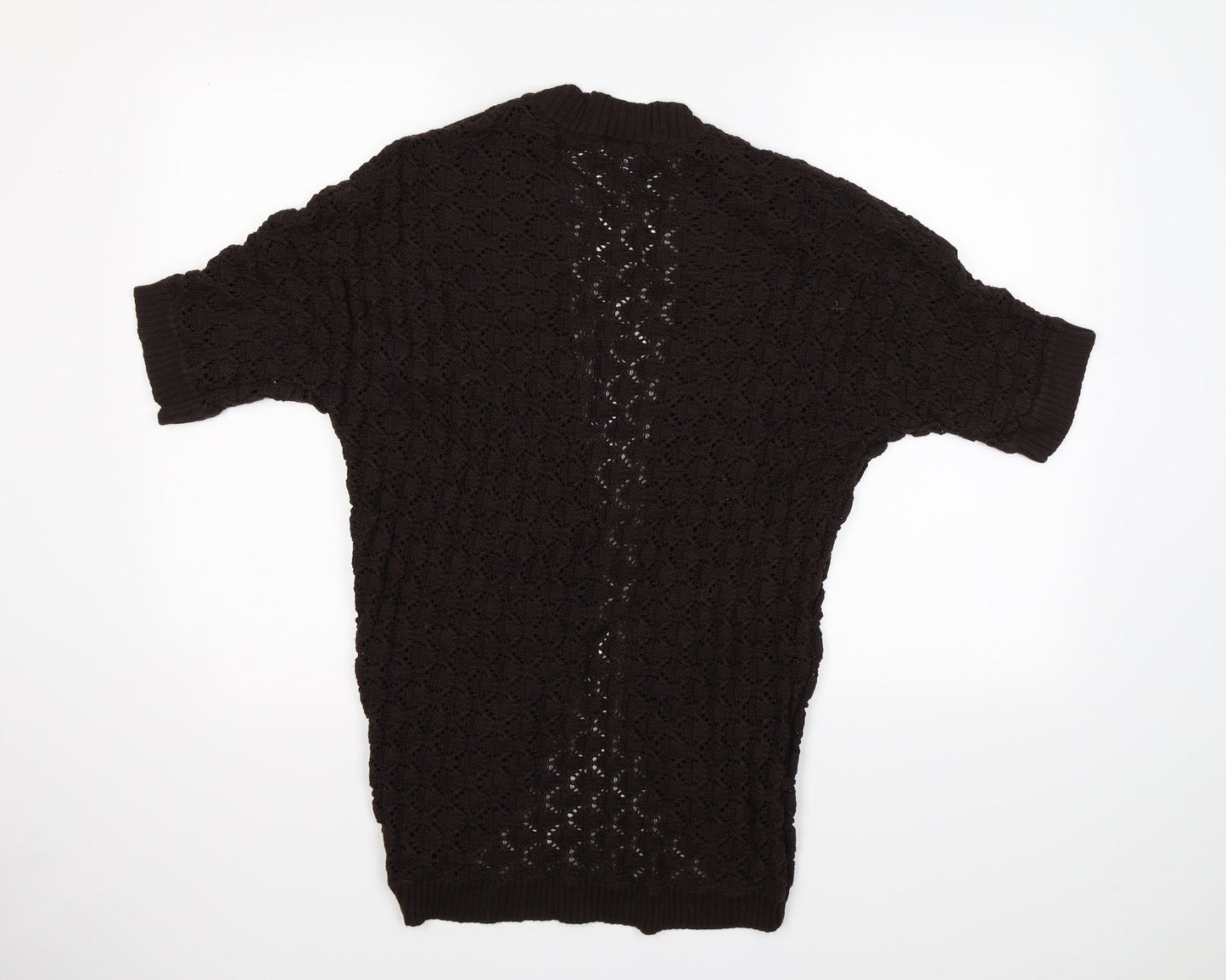 Agenda Womens Brown  Knit Cardigan Jumper Size 20