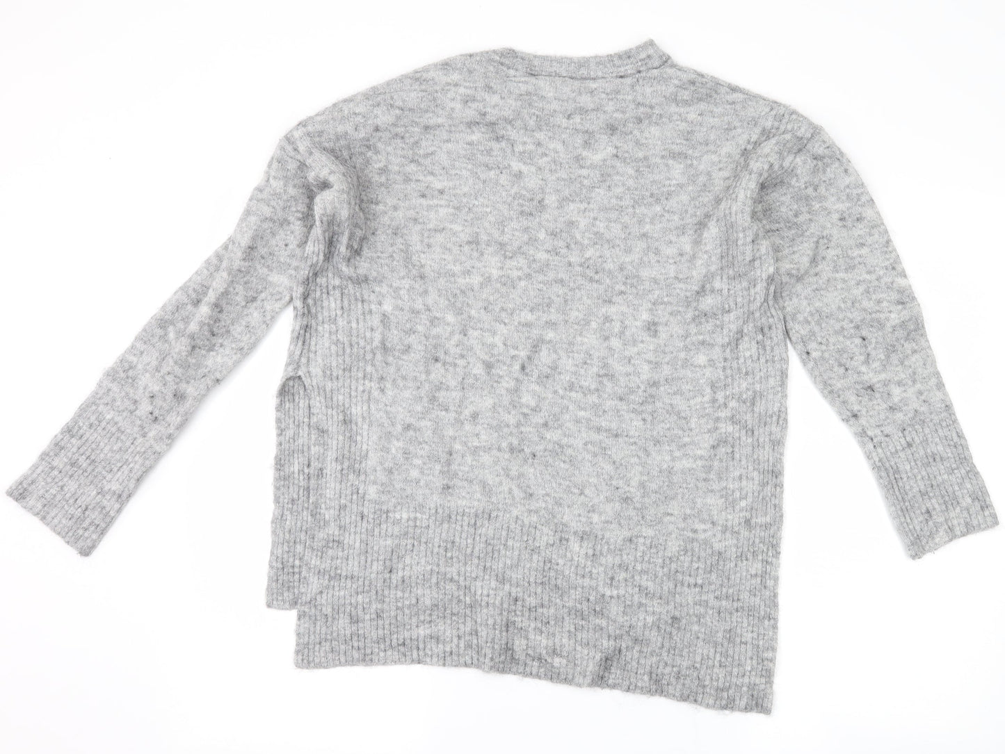 H&M Womens Grey   Pullover Jumper Size M