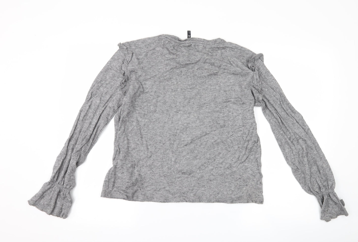 Stradivarius Womens Grey   Pullover Jumper Size L
