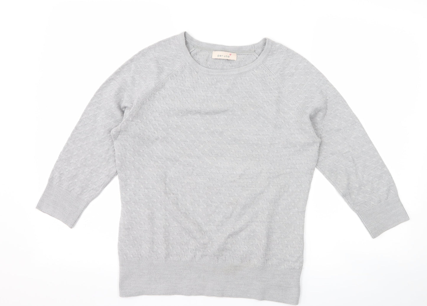 Per Una Womens Grey   Pullover Jumper Size 10