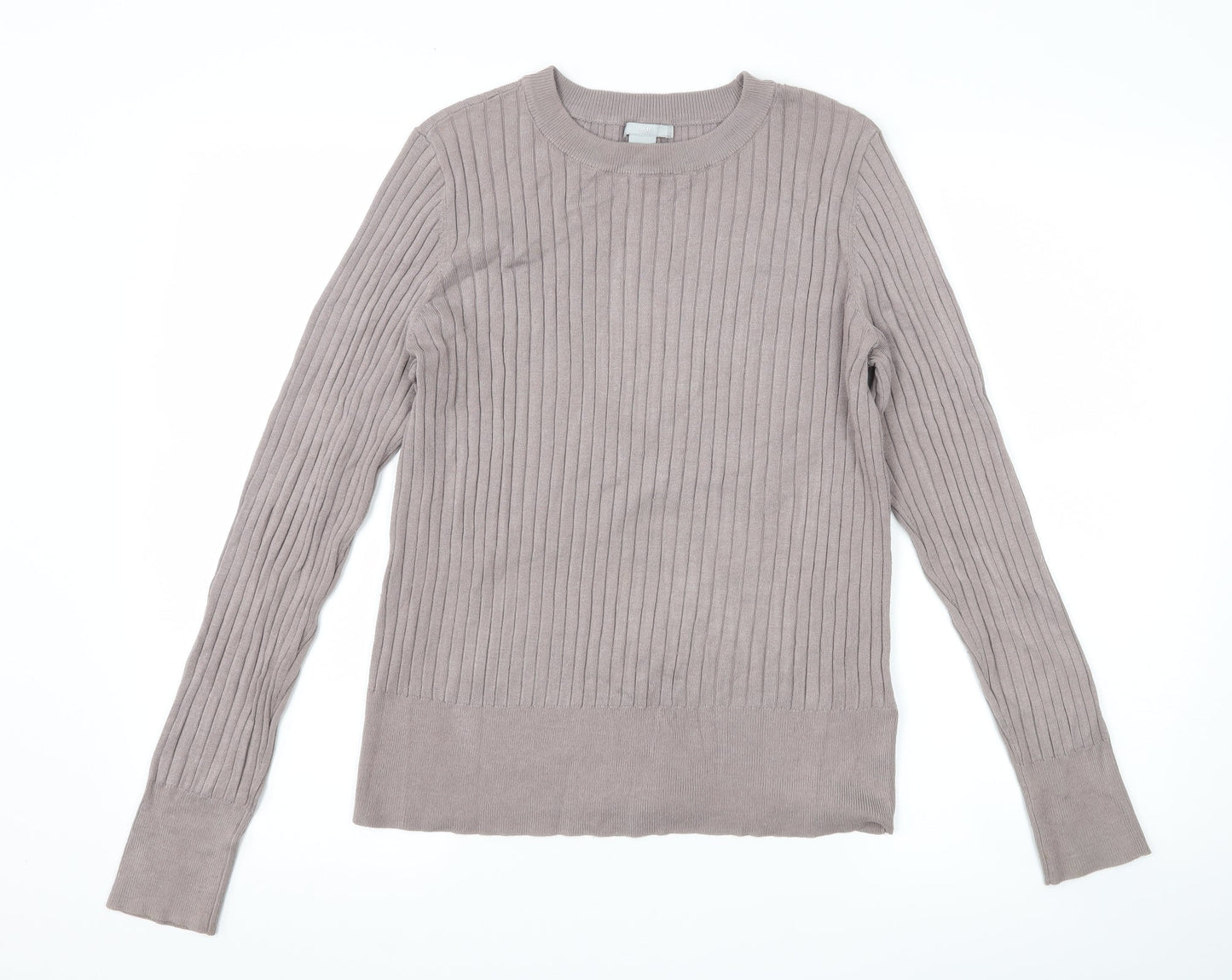 H&M Womens Grey   Pullover Jumper Size M