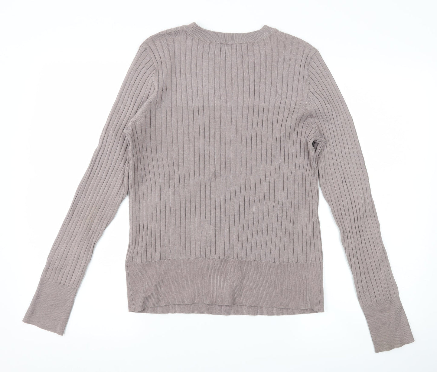 H&M Womens Grey   Pullover Jumper Size M