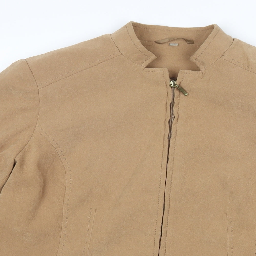 EWM Womens Brown   Jacket  Size 10