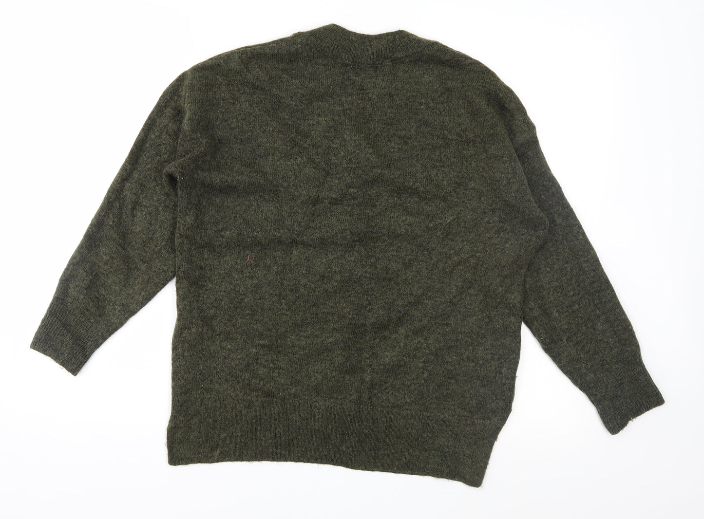 TU Womens Green  Knit Pullover Jumper Size 12