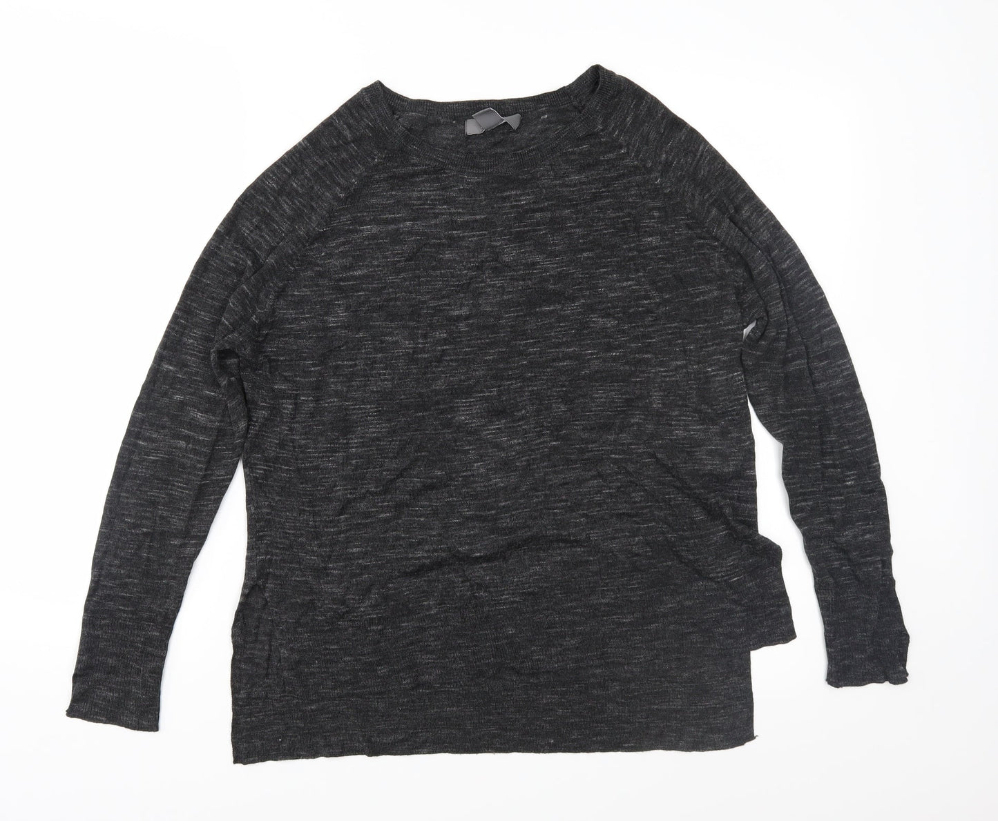 Primark Womens Grey  Knit Pullover Jumper Size S