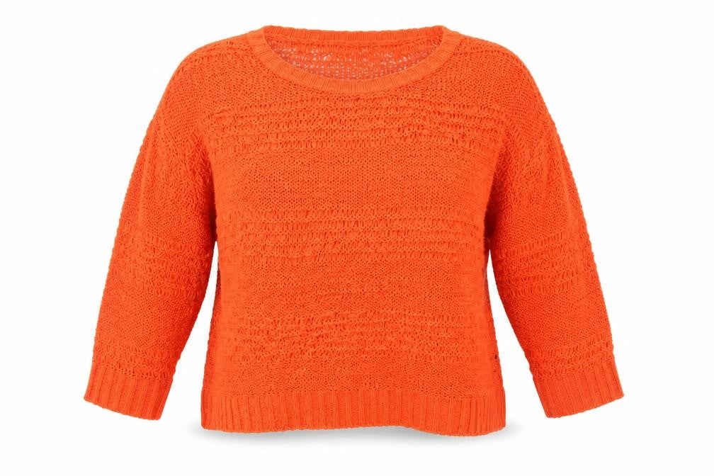 H&M Womens Red  Knit Pullover Jumper Size S