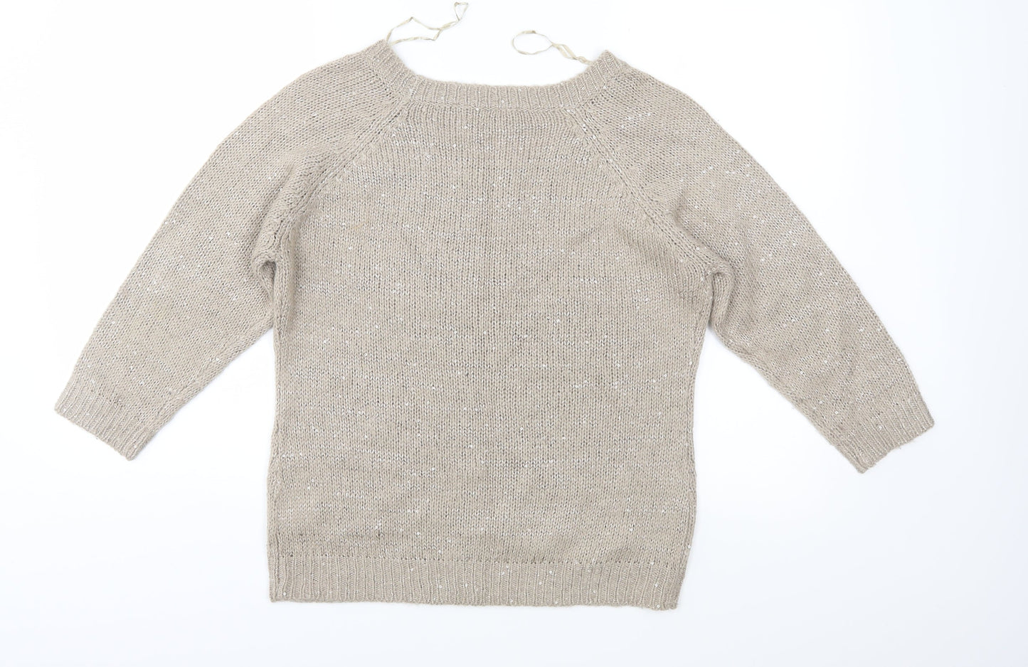 Store Twenty One Womens Brown  Knit Pullover Jumper Size M