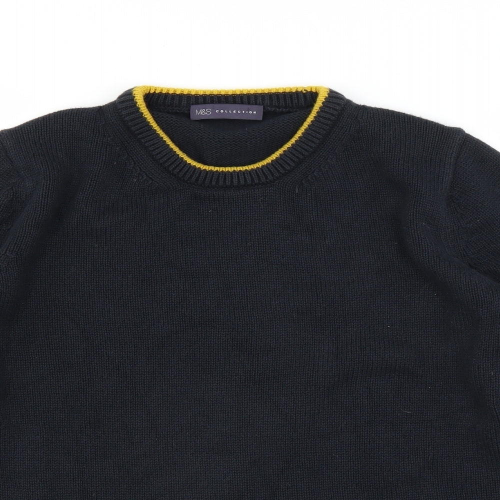 Marks and Spencer Womens Blue   Pullover Jumper Size M
