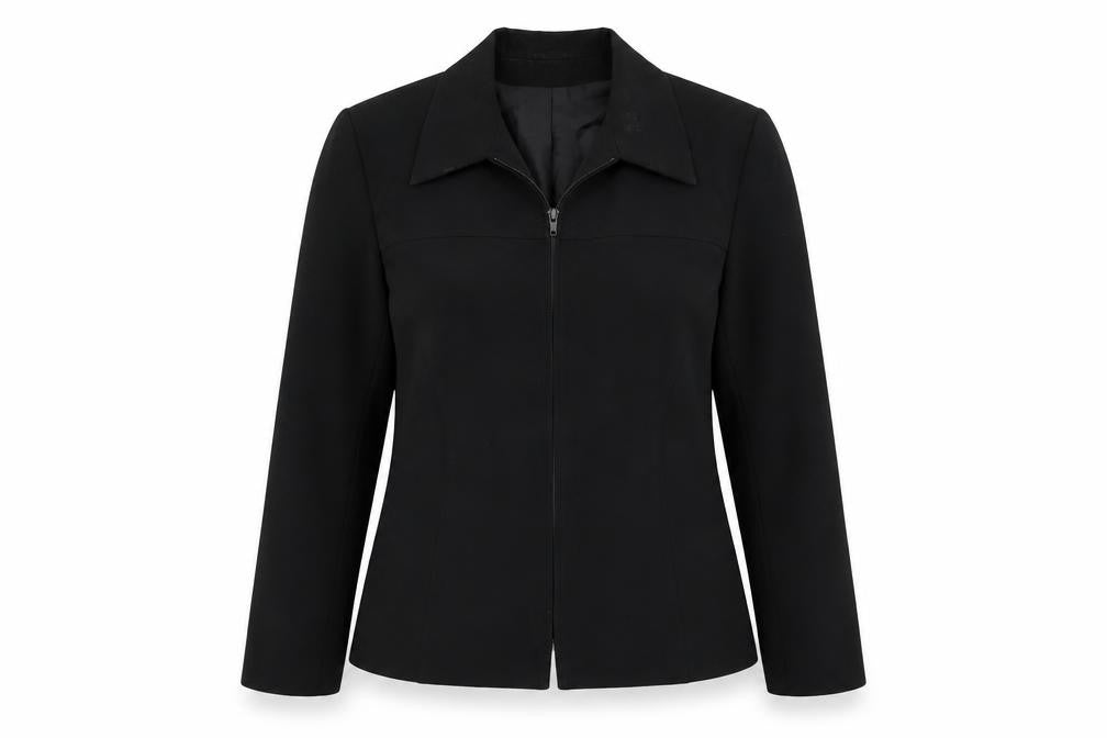 ECCO Womens Black   Jacket Suit Jacket Size 14