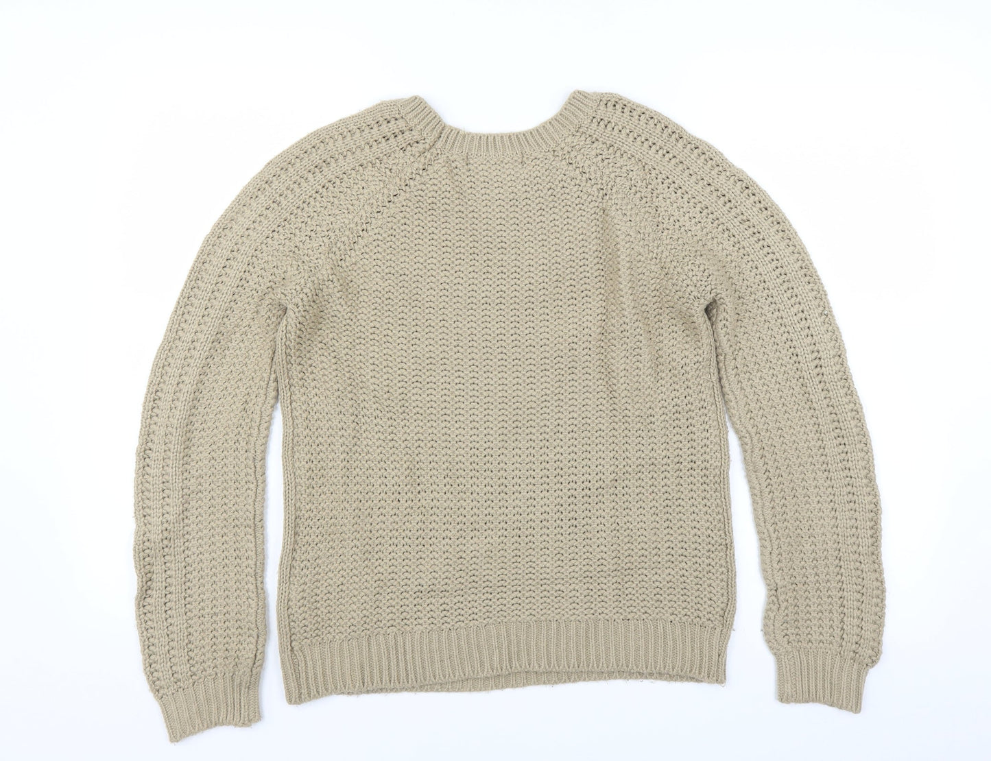 FOREVER 21 Womens Beige   Pullover Jumper Size S