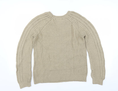 Back view of Forever 21 women’s beige jumper, size S