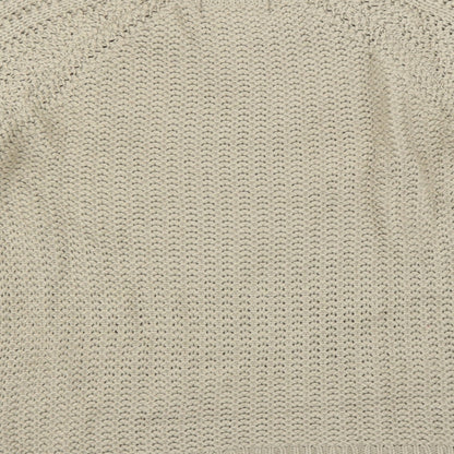 Brand and care label for Forever 21 women’s beige jumper, size S