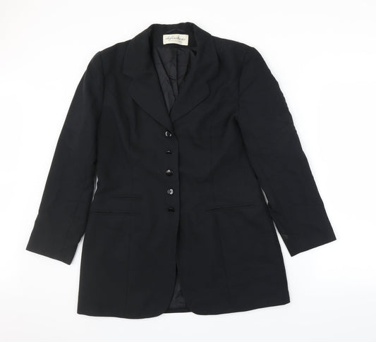 Definitions Collection Womens Black   Jacket Suit Jacket Size 14