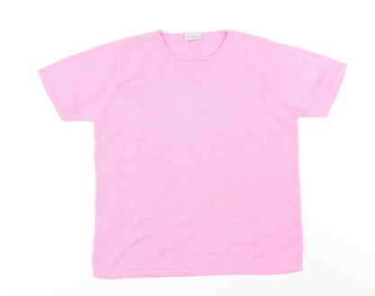 Additional front view of Joie De Vivre women’s pink jumper, size M