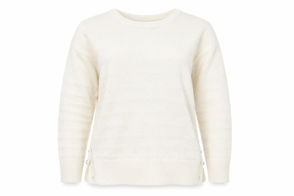 EWM Womens Ivory   Pullover Jumper Size M