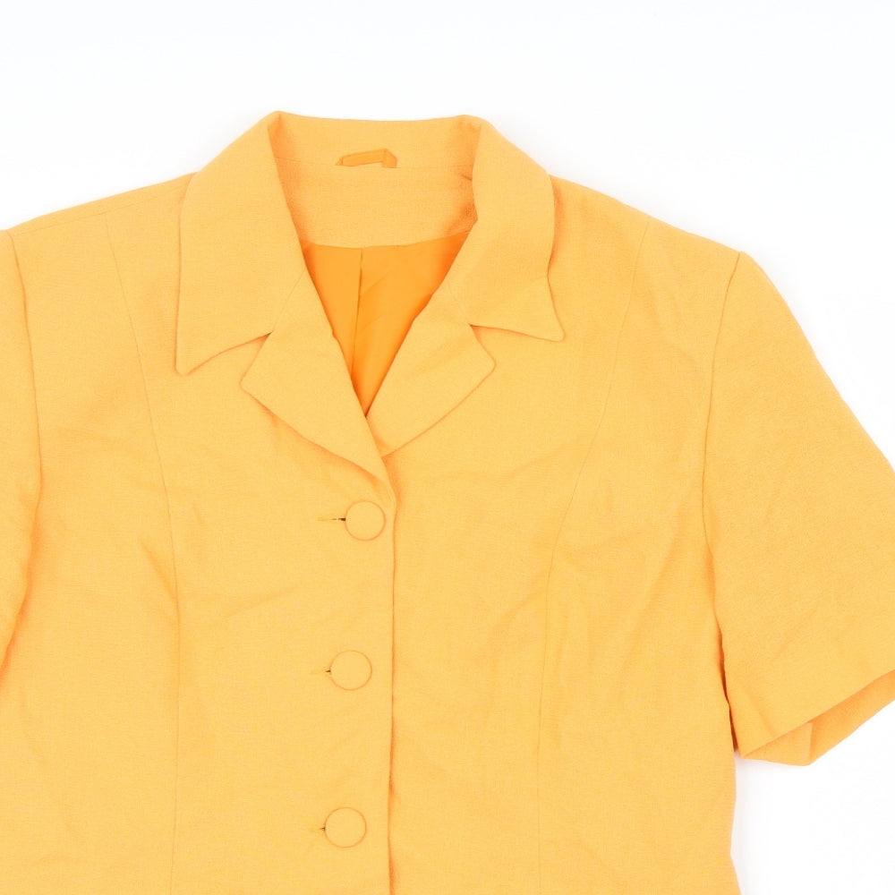Dorothy Perkins Womens Orange   Jacket  Size 16