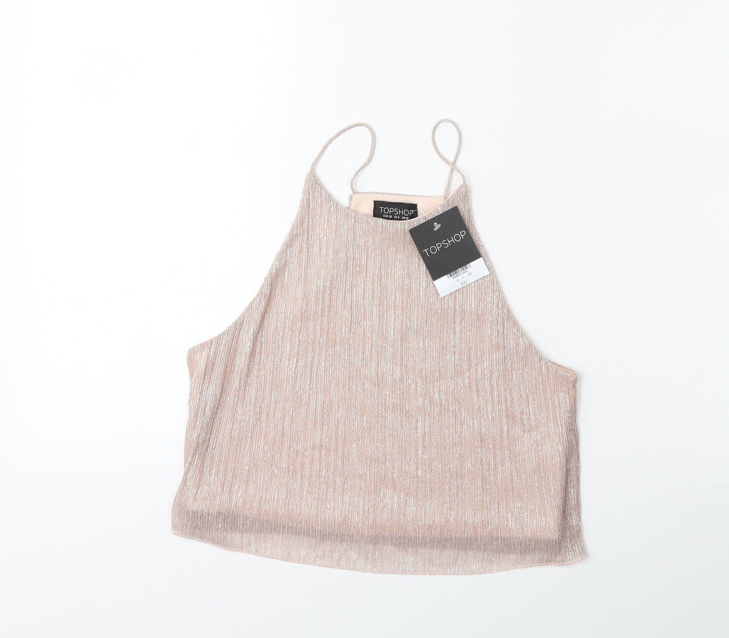 Topshop Womens Pink   Basic Tank Size 10