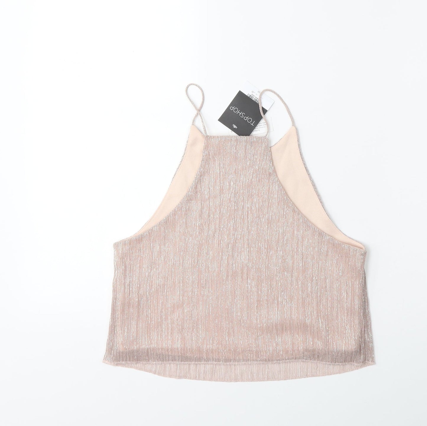 Topshop Womens Pink   Basic Tank Size 10