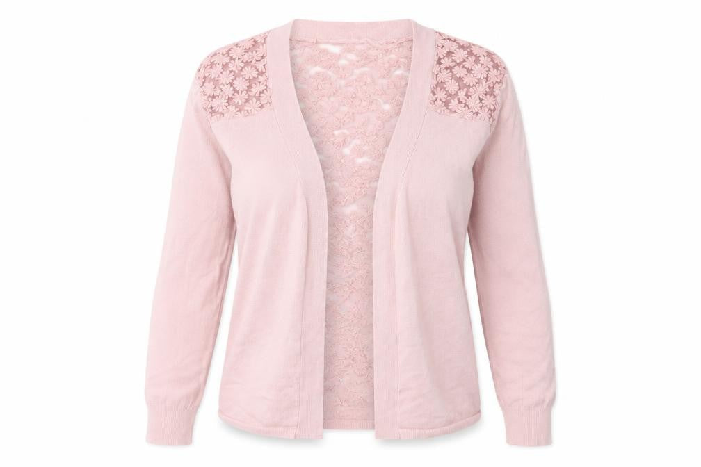 Miumi Womens Pink  Knit Cardigan Jumper Size M