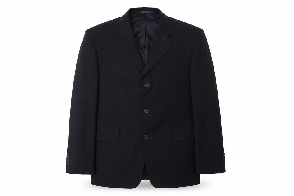 Preworn Mens Blue   Jacket Suit Jacket Size 42