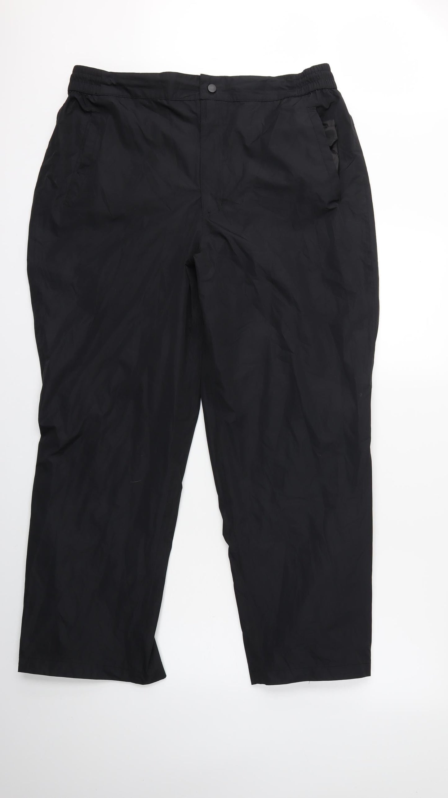 Cutter & Buck Mens Beige   Rain Trousers Trousers Size 2XL L21 in