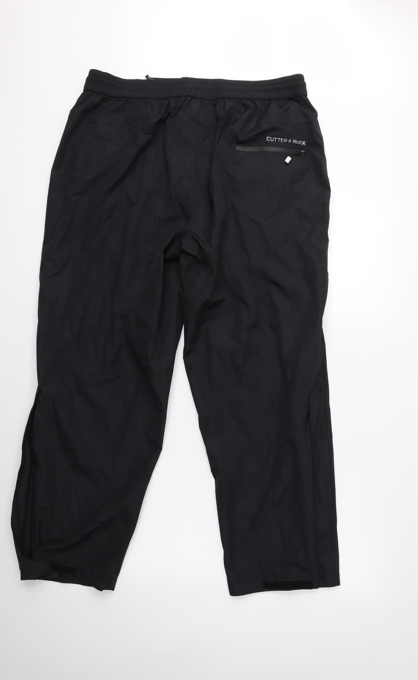 Cutter & Buck Mens Beige   Rain Trousers Trousers Size 2XL L21 in