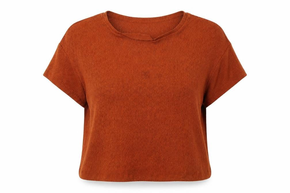 Primark Womens Orange  Knit Pullover Jumper Size 18
