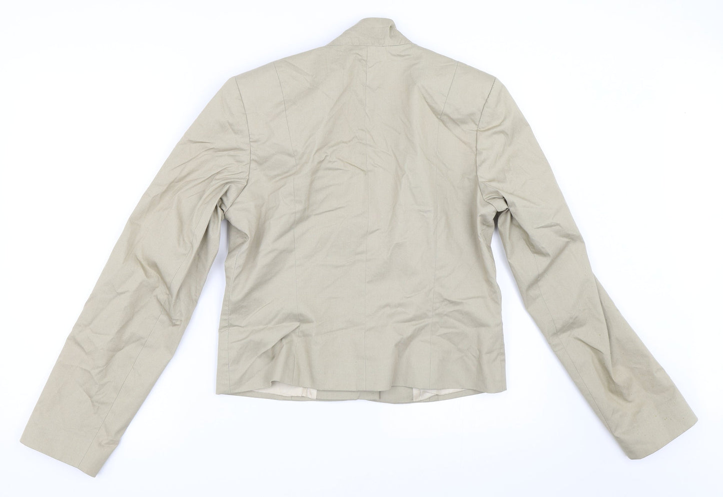 Warehouse Womens Beige   Jacket  Size 12