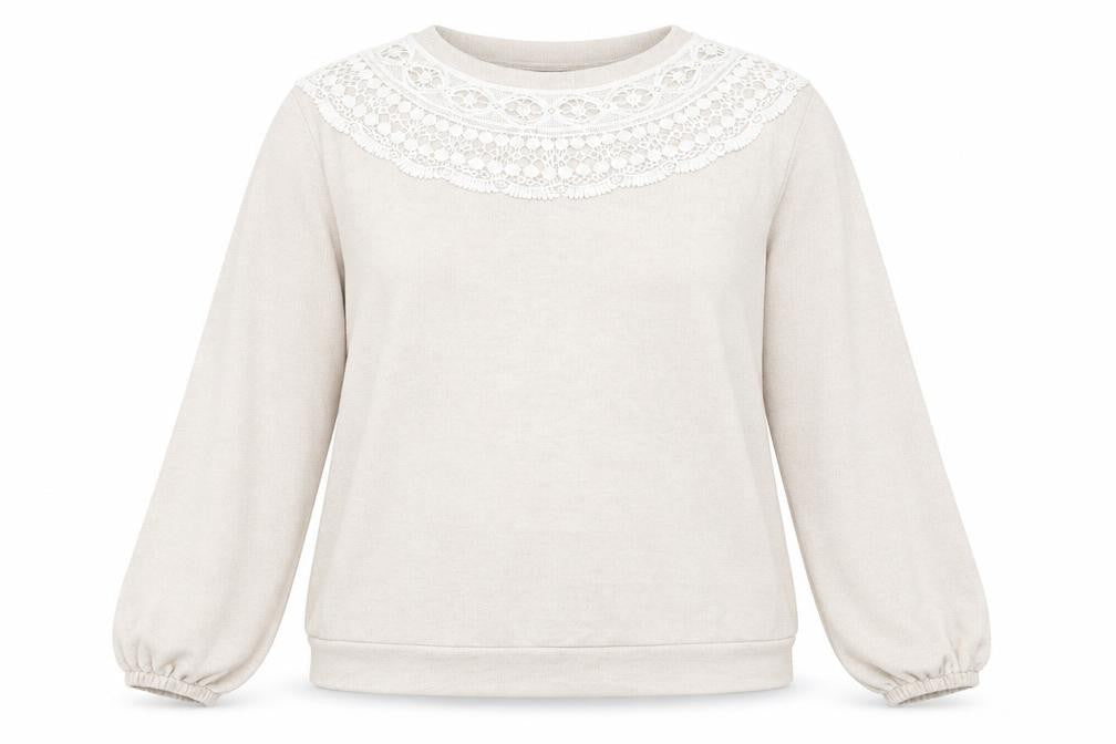 Dorothy Perkins Womens Beige   Pullover Jumper Size 16