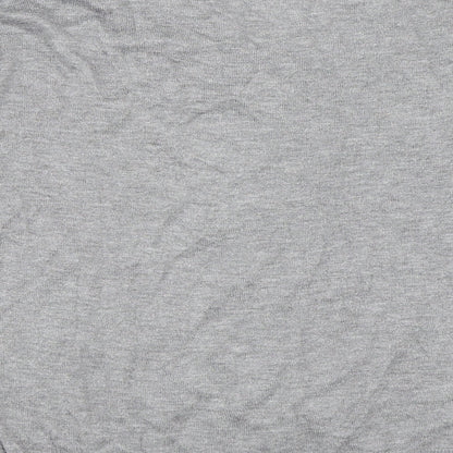 Brand and care label for Promod women’s grey jumper, size S