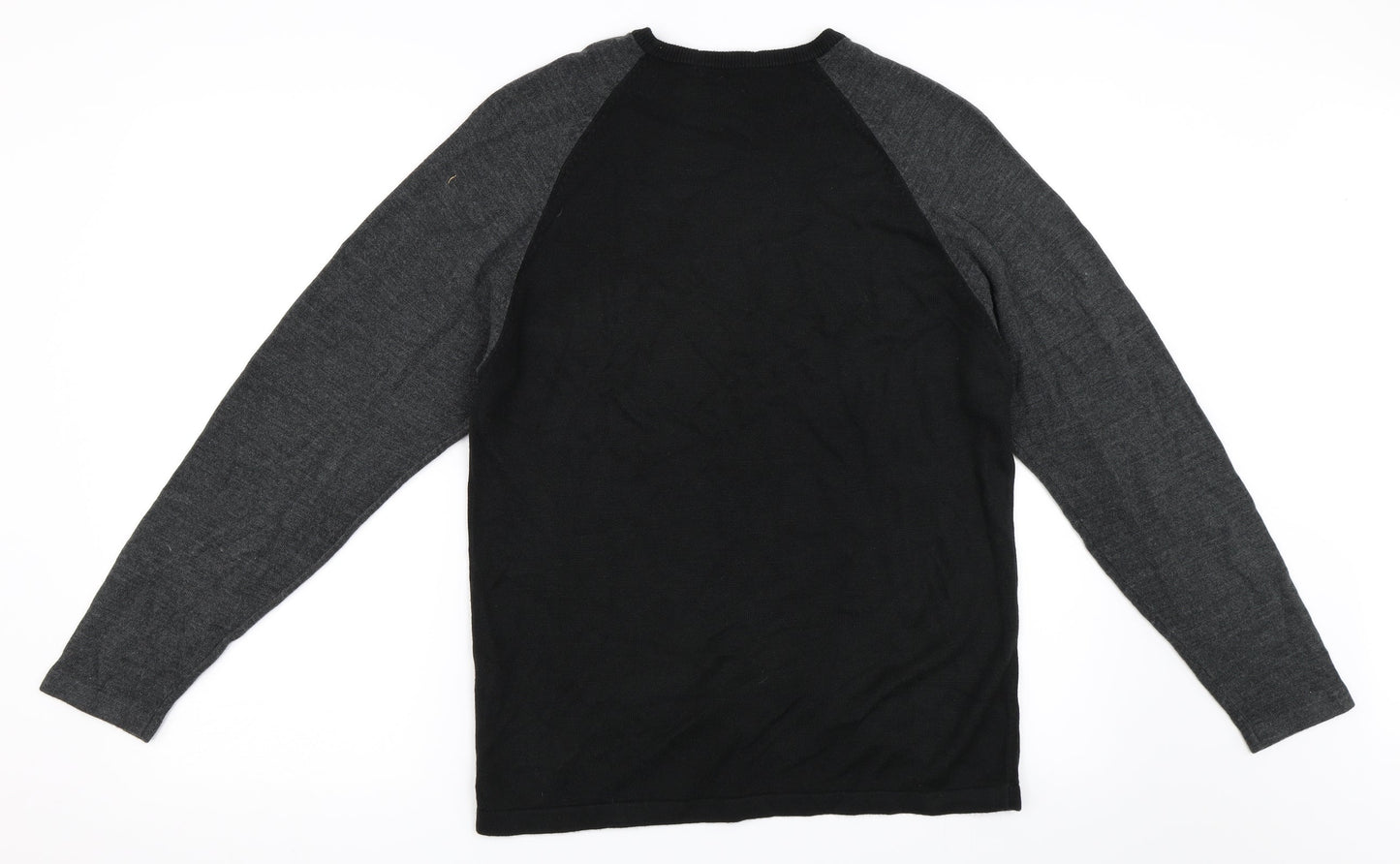 Marks and Spencer Mens Black   Pullover Jumper Size S