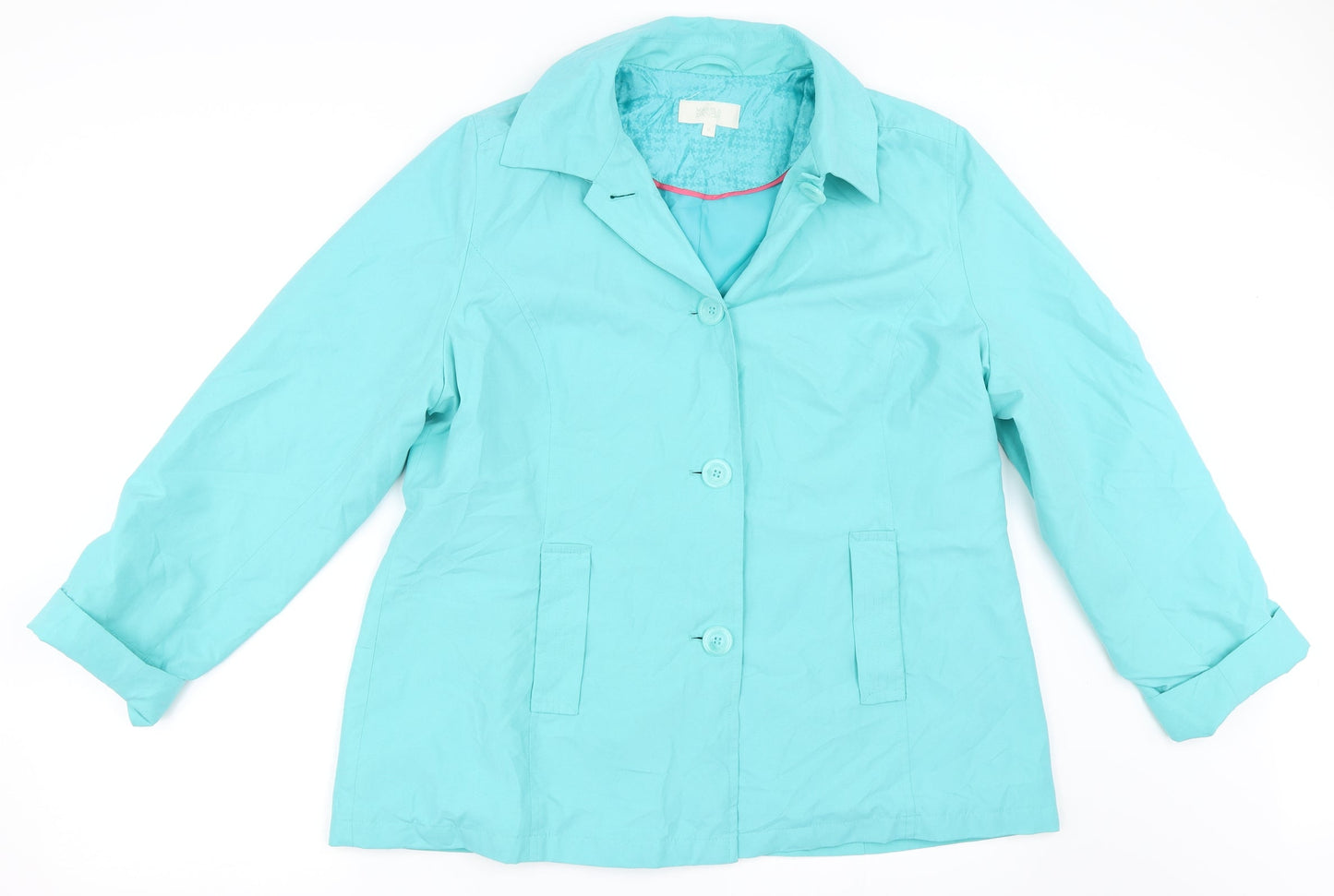 Marks and Spencer Womens Blue   Jacket Coat Size 16