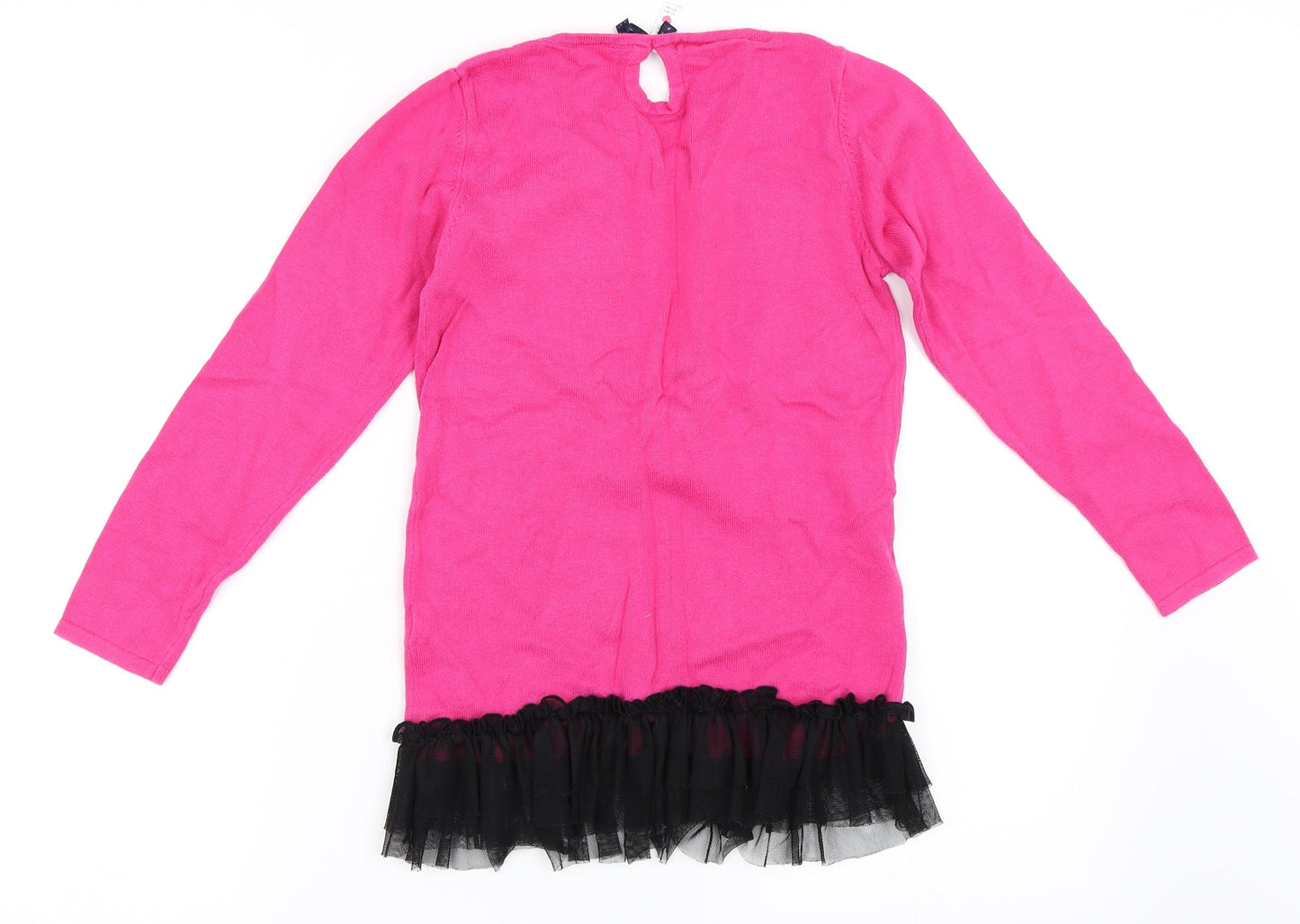 YD Girls Pink   Pullover Jumper Size 11-12 Years