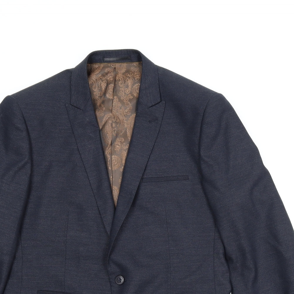NEXT Mens Blue   Jacket Suit Jacket Size 42