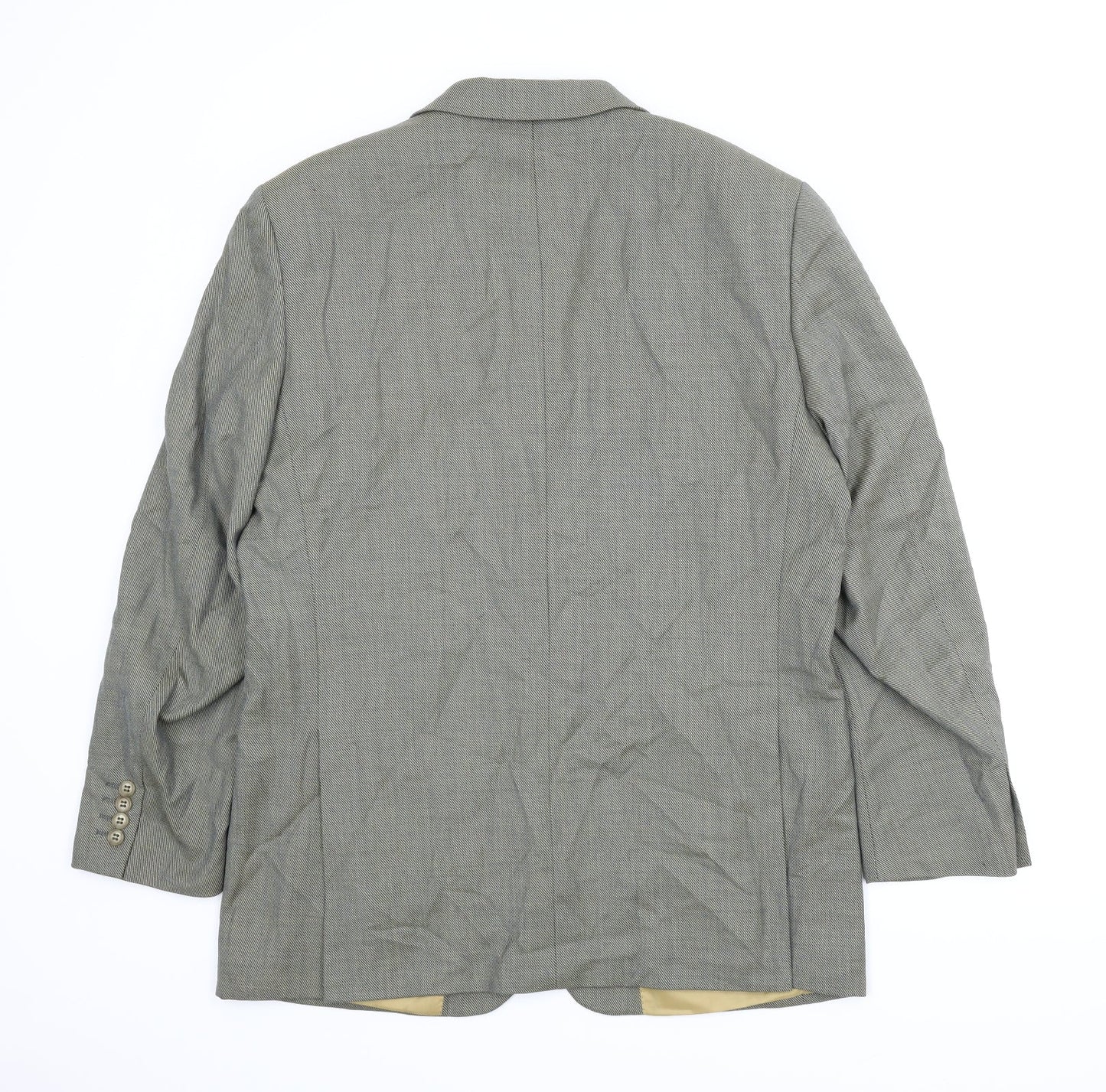 Greenwoods Mens Green   Jacket Suit Jacket Size 42
