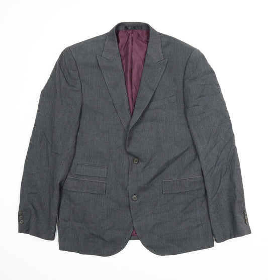 NEXT Mens Grey   Jacket Suit Jacket Size 42