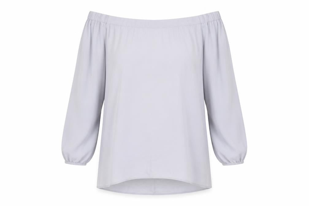 Simply Be Womens Grey   Basic Blouse Size 12