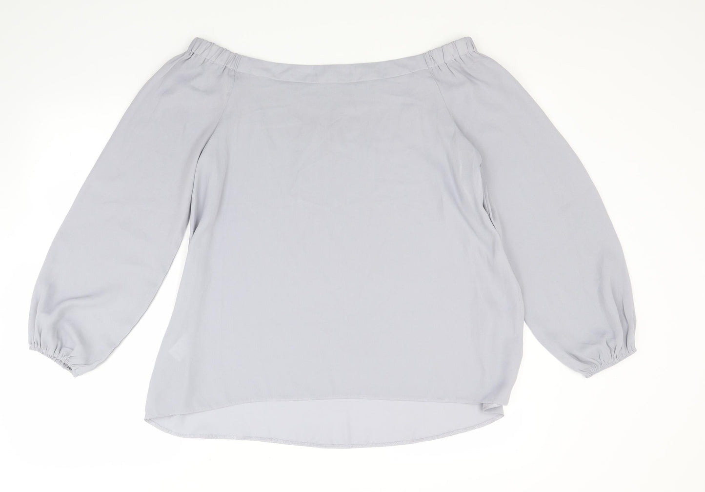 Simply Be Womens Grey   Basic Blouse Size 12