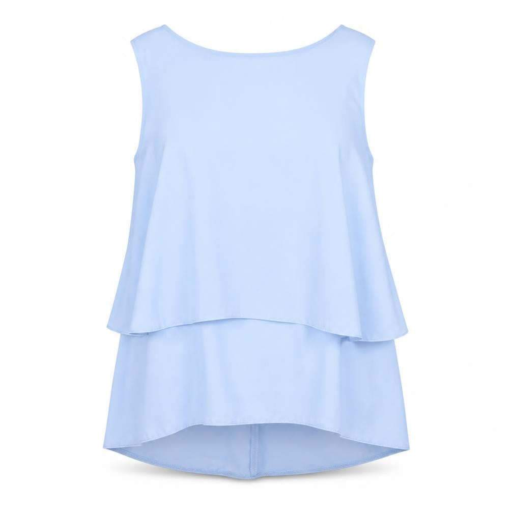 F&F Womens Blue   Basic Blouse Size 14