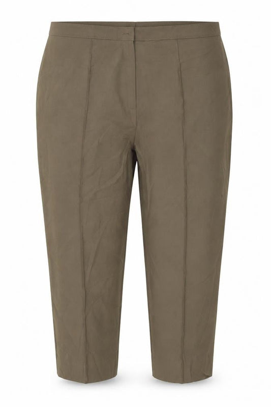 Slimma Womens Green   Capri Trousers Size 28 L21 in