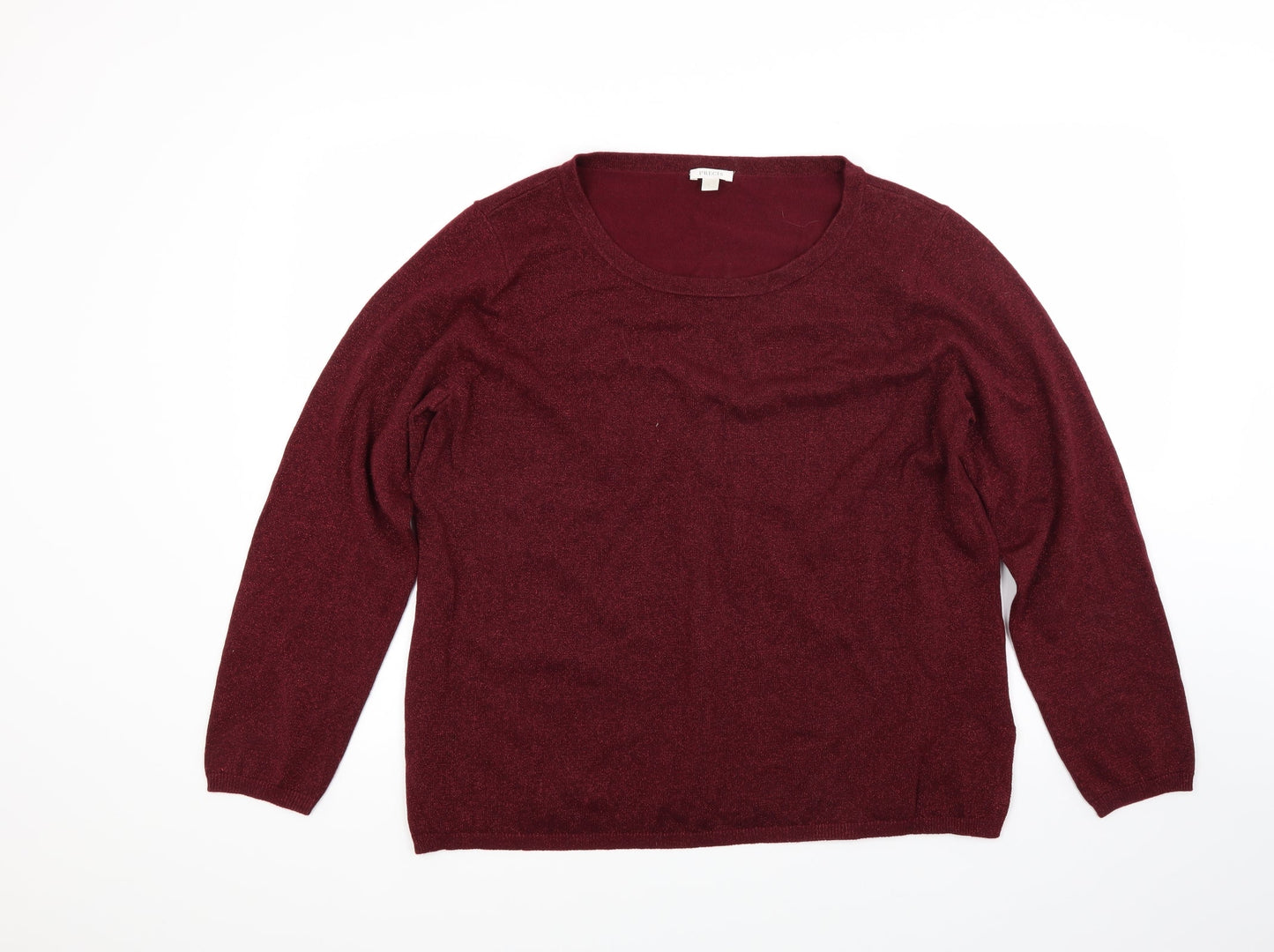 Precis Womens Red   Pullover Jumper Size L