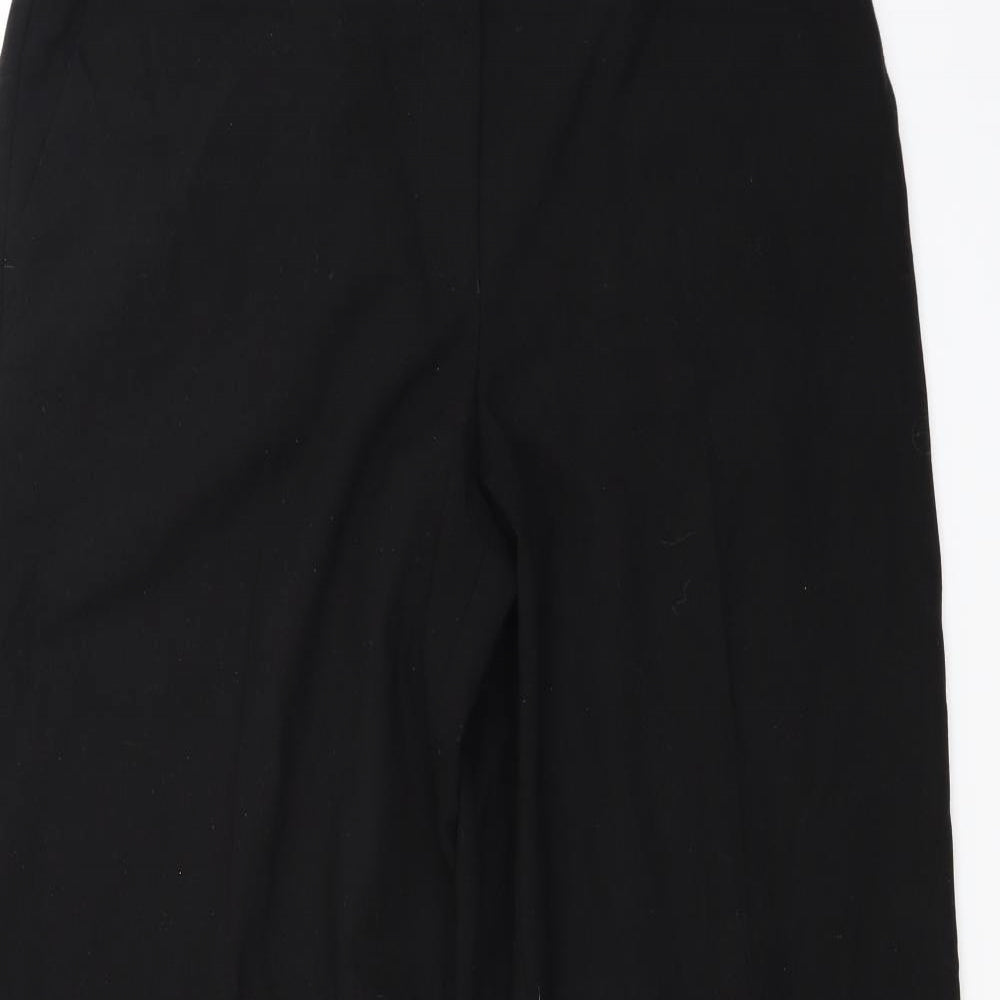 NEXT Womens Black   Trousers  Size 12 L28 in