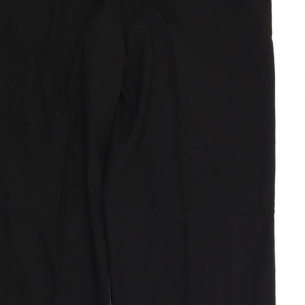 NEXT Womens Black   Trousers  Size 12 L28 in
