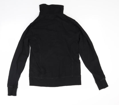 Back view of Mountain Life women’s black jacket coat, size UK 10
